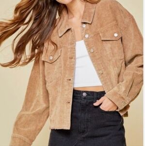 🆕🤎Andree by Unit Primrose Courdaroy Jacket